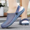 Slippers Men's Slippers Home Clogs Quick-Drying Outdoor Beach Male Sandals Water Slippers Flats Anti-Slip Men Aqua Shoes Free Shippping L230719