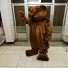Högkvalitativa riktiga bilder Brown Bear Mascot Costume Mascot CARACHER Character Costume Adult Size 267Z