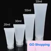 Wholesale Screw Cap Flip Cap Cosmetic Soft plastic Lotion Containers Empty Makeup Squeeze Tube Refilable Bottles Lotion Cream Package