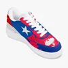 DIY schoenen ontwerper schoenen heren hardloopschoenen een voor mannen vrouwen platform casual sneakers Klassiek Wit Zwart USA banner trainers buitensporten 36-48 1596