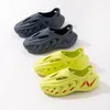 Women Men Beach Sandals EVA Unisex Hollow Garden Tie-dyed Designer Hole Slippers Sneakers Water Shoes Foam Runner 230718