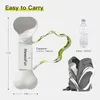 Dog Bowls Feeders Mewoofun Cat Dog Water Bottle Feeder Bowl 2 in 1 Leak Proof Portable Fashion Pet Drinking Tool Outdoor Travel With Poop Bag 230719