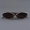 Sunglasses BV1210S Cat Eye Woman Trend 2023 Acetate High Stree Outoor Eyewear Small Frame Solar Glasses For Men Sunshade