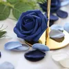 Decorative Flowers 200Pcs Wedding Rose Petals Soft Silk Mixed Color Flower Dusty Separated Ready To Use Table Centerpieces Cake Buffet Aisle