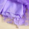 Robes de fille enfant en bas âge enfants bébé filles robe 3D papillon couleur unie sans manches fronde robe été doux décontracté princesse robe 6M-4T R230719