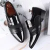 Slip On 286 Oxfords Fashion Business Vestido Men Classic Leather Men's Suits Man Shoes 230718 'S