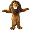 2019 Professional made Fire Lion Mascot Costume Cartoon Animal Fancy Dress Adults Party Outfits269i