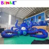 custom made 8m 26ftW concert stage decoration giant inflatable octopus dome tent outdoor octopuss tentacles for DJ231v