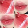 Lip Gloss Six Color Bubble Bear Mirror Water Glazed Glass Glaze Moisturizing And Whitening Red Cosmetics