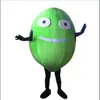 2019 usine professionnelle vert melon poupée mascotte Costume adulte Halloween fête d'anniversaire dessin animé Apparel271E