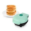 1PC DMW001BK Mini Mini Mini for Frose Waffles ، Hash Browns ، keto clatles مع أسطح سهلة التنظيف وغير لاصقة ، 4 بوصات