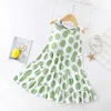 Girl's Dresses Super Affordable Promotional Clothes 3-10 Years Old Baby Girl Flower Print Dress Birthday Party Princess Dress Kids Summer Dress R230719