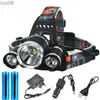 Scheinwerfer C2 Drop Rechargeab zoom d scheinwerfer Angeln scheinwerfer Taschenlampe Jagd kopf lampe Camping Scheinwerfer Taschenlampe kopf licht HKD230719