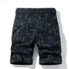Męskie spodenki 5 kolorowe letnie nowe męskie szorty Casual Shorts klasyczne kompleksowe krótkie krótkie spodenki ładunkowe krótkie bawełniane spodnie męskie marka L230719