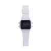 Wristwatches Fashion Digital Watches For Men Women LED Electronic Wristwatch Waterproof Sports Military Watch Female Clock Relojes Digitales