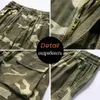 Mannen Shorts Grote Tal Mannen Zomer Nieuwe Casual Klassieke Zakken Camouflage Cargo Shorts Mannen Uitloper Mode Vintage Twill Katoenen Shorts Mannen 28-40 L230719