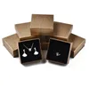 Jewelry Boxes 12Pcs Cardboard Jewelry Boxes Ring Earring Necklace Gift Box Jewelry Display Packaging Organizer Storage Container 7.4x7.4x3.2cm 230718