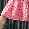 Meisjes Jurken Casual Zomer Kinderen Meisjes Jurk Bloemen Kinderkleding Baby Meisje Prinses Jurk Nieuwe Bloemenmeisje Jurken Peuter Baby Meisje Kleding R230719