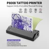 Imprimante à transfert thermique de pochoirs de tatouage MHT-Thermal A4 vendant un copieur de pochoir professionnel