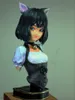 Anime Manga Resin Figure Kit Cat Girl Busto in resina Kit in resina per garage non verniciato L230717