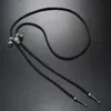 Bolo Ties Fashion Alloy Bull Head Backle Bolo Tie Necklace Bolo Tie Western Cowboy Necktie DXAA HKD230719