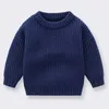 Pullover 0-6Yrs Baby Boys Girls Knit Sweater Clothes 2023 New Toddler Infant Newborn Knitwear Soft Spring Long Sleeve Baby Pullover Tops HKD230719