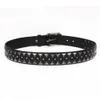 Cravates Au Cou En Cuir Véritable Heavy Metal Rivet Punk Ceintures Pour Hommes Rock Stud Cowboy Ceinture Ceinture Homme Taille Cinturon Mujer 230718