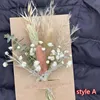 Hot Sale Custom Palm Pampas Bouquets Reed Torkade Pampas Torra liten mini Flower Bouquet för alla hjärtans dagsdekorarrangemang