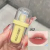 Brilho labial 6 cores espelho esmalte hidratante à prova d'água de longa duração sexy batom vermelho maquiagem cosméticos