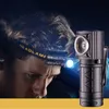 Headlamps Intelligent Sensing Head Lamp Multi-functional Mini Flashlight Outdoor Camping Headlamp Eergency Lamp IPX5 Waterproof HKD230719