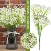 Декоративные цветы 30 см белая гипсофила искусственная свадебная свадеб