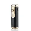 Allume-cigare torche Jet flamme rechargeable avec poinçon coupe-vent outil accessoires pour boîte-cadeau LNP1