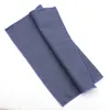 Bow Ties Soft Thin Solid Color Handkufe Polyester Classic Cool Tone Hankie 22cm Men Wedding Party Business Dail Accessory