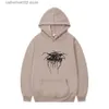 Sudaderas con capucha para hombre Darkthrone Metal Mayhem Dimm Borgir Print Pullover Loosent Hoodie Hombres Moda Otoño Chándal Hombres Sudadera con capucha Harajuku T230719