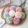 Decorative Flowers 5PCS Artificial Chrysanthemum Dandelion Silk Flower Hydrangea Fake Home Decor Wedding Christmas Decoration