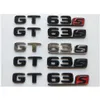 Chrome Black Letters Pinch Baidges Emblems Emblem Badge Stikcer dla Mercedes Benz x290 Coupe AMG GT 63 S GT63S303N