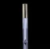 Toptan Hot 250pcs 10ml Mini Yuvarlak Dudak Tüp Kozmetik Paketi Dudak Parlatıcı Şişe Boş Konteyner Altın Kapak Yeni