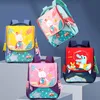 Mochilas escolares coelho fofo bebê meninas mochilas de alta qualidade jardim de infância mochila crianças mochila dinossauro meninos meninos 2-6 anos 230718