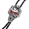 Bolo Ties Flame ghost head bolo tie western accessories fashion metal tie clip fashion tie western cowboy bolo tie HKD230720