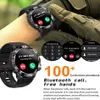 KR10 Smart Watch Men's Outdoor Sports Bluetooth Call Watches Fitness Health Monitoring