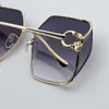 Sunglasses for Men and Women Designers 1322 Anti-uultraviolet Plate Full Mens Sunglasses Frame Retro Eyewear Frameless Square Shape Eyewear with Box