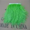 -10 yards lot lime green ostrich feather trimming fringe ostrich feather fringe feather trim 5-6inch in width207B