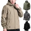 Jagdjacken Herrenjacke Thermo-Wanderjacke Plus Size Top Atmungsaktiver Western-Sportmantel Campingbekleidung für den Außenbereich