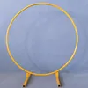 Wedding Arch Metal Circle Background Wrought Iron Shelf Decorative Props DIY Round Party Background Shelf Flower Stand Frame3397