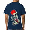 Camisetas para hombres Camiseta para hombres Impresión 3D Moda Transpirable Monopatín de dibujos animados Hip-Hop Oversize Casual Cool Top Vestido de manga corta para hombres sueltos 230718