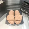 Damen klassische Perlen-Hausschuhe, Sandalen, Stiefel, Popsicle, lässig, Reißverschluss, Damenschuhe, Schwarz, Weiß, Rot, Blau, Rosa, Braun, Grün, Plateau-Slides mit Box, Designer-Luxusmarke