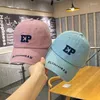 Casquettes de baseball EP lettre 2023 casquette de Baseball haut souple large bord brodé chapeau de soleil pour femmes hommes marque de mode papa décontracté Snapback Gorra