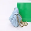 Torba łańcuchowa stałe kolorowe torby na mini tkaninę na ramię pół księżyca skórzana top rączka torba designerska torebka słynna hobos kobiety luksurowe torebki torebki plażowe