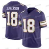 33 Aaron Jones Justin Jefferson Vikings T.J.Hockenson Addison Football Jerseys Joshua Dobbs Lewis Cine Kirk Cousins Randy Moss Danielle Hunter Harrison Smith