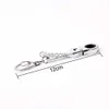 Bilnyckel TuingKeyChains JDM -bil Auto Tuning Parts 10mm Ratchet Wrench Keychain Keyring Key Ring Metal X0718